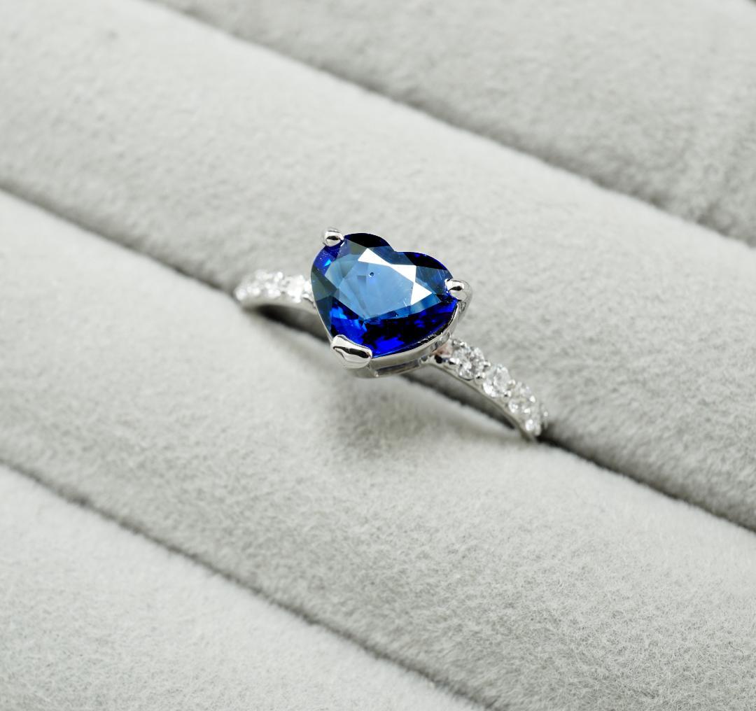 卸売事前公開 天然サファイア ロイヤルB スリランカ 1.20ct D0.174 画像5
