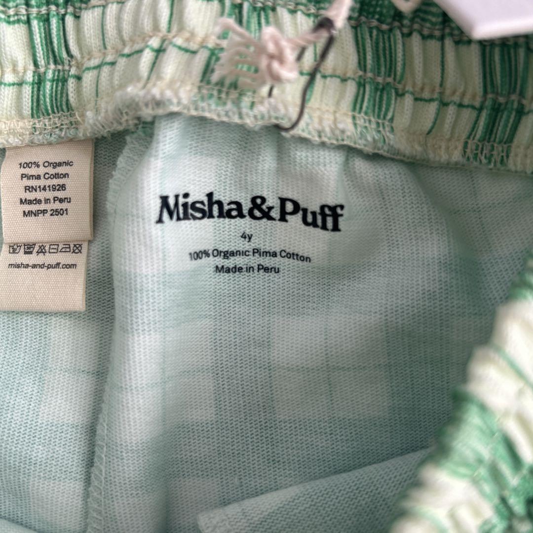 Misha & Puff チェックパンツ 4Y - メルカリ