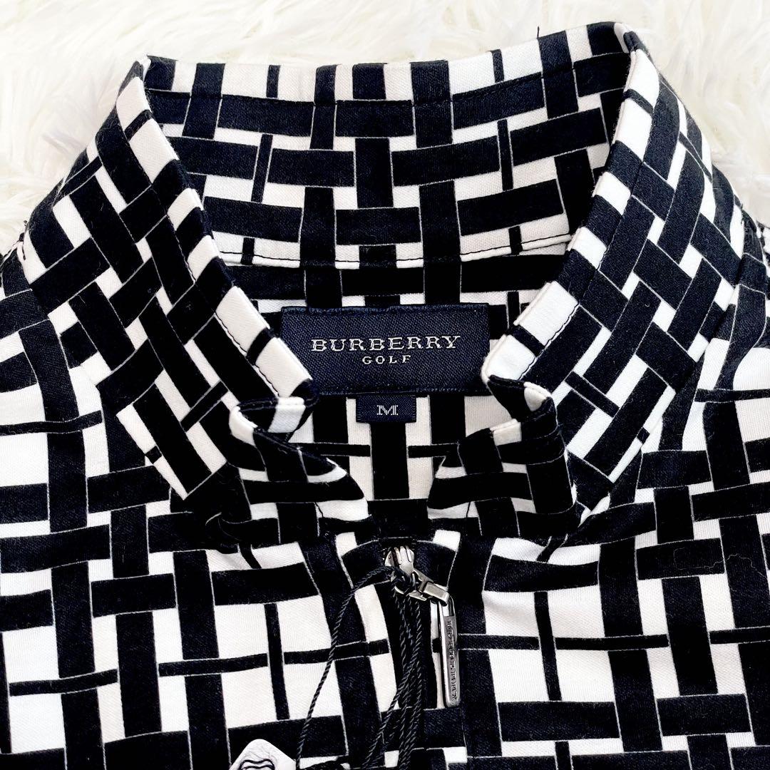 2025人気特価 新品・希少】BURBERRY ノバ ハーフジップノースリーブ GOLF トップス