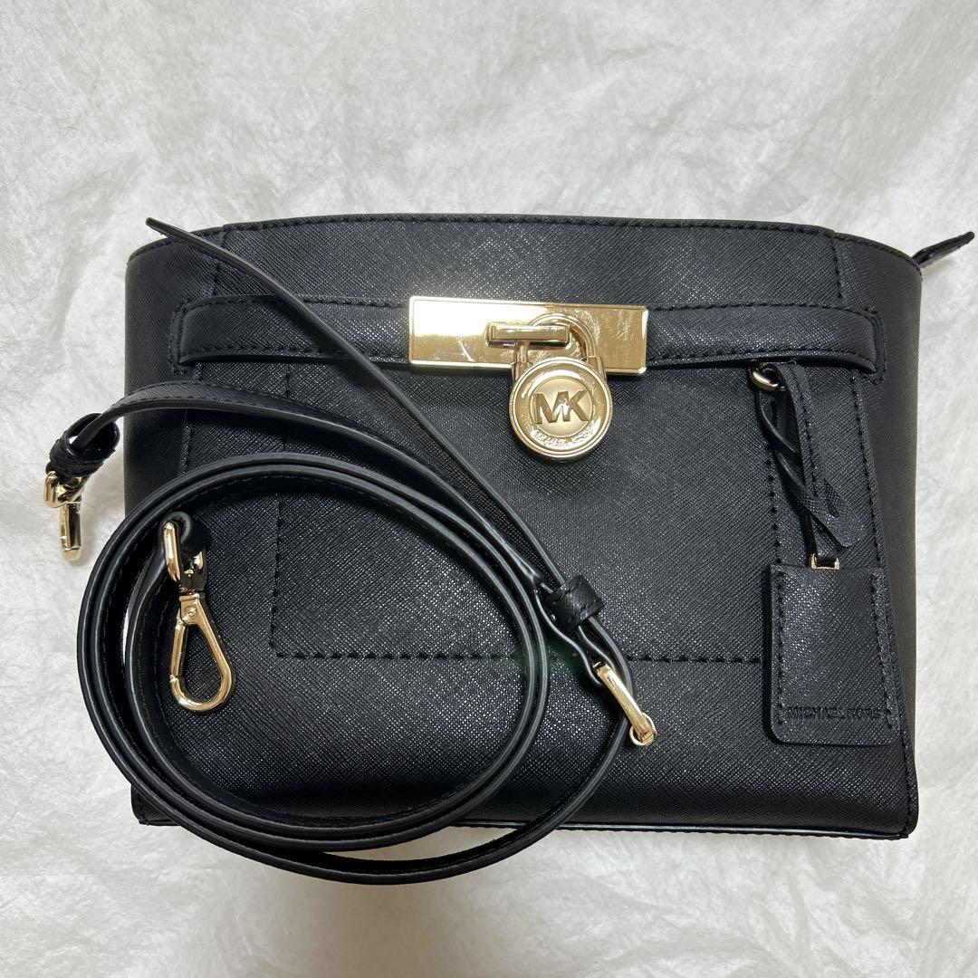 Michael Kors ブラックショルダーバッグ