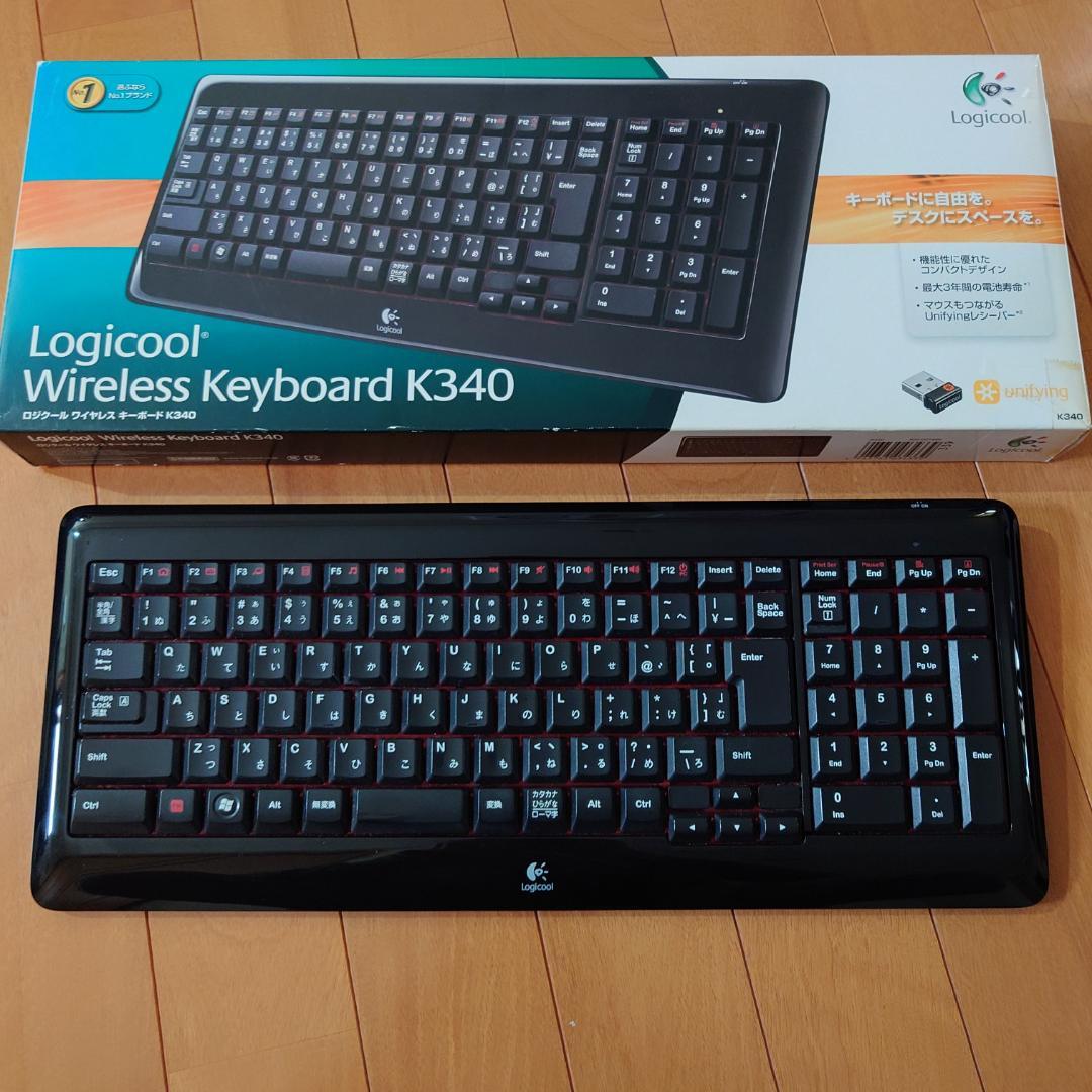  logicool keyboard k340 by 