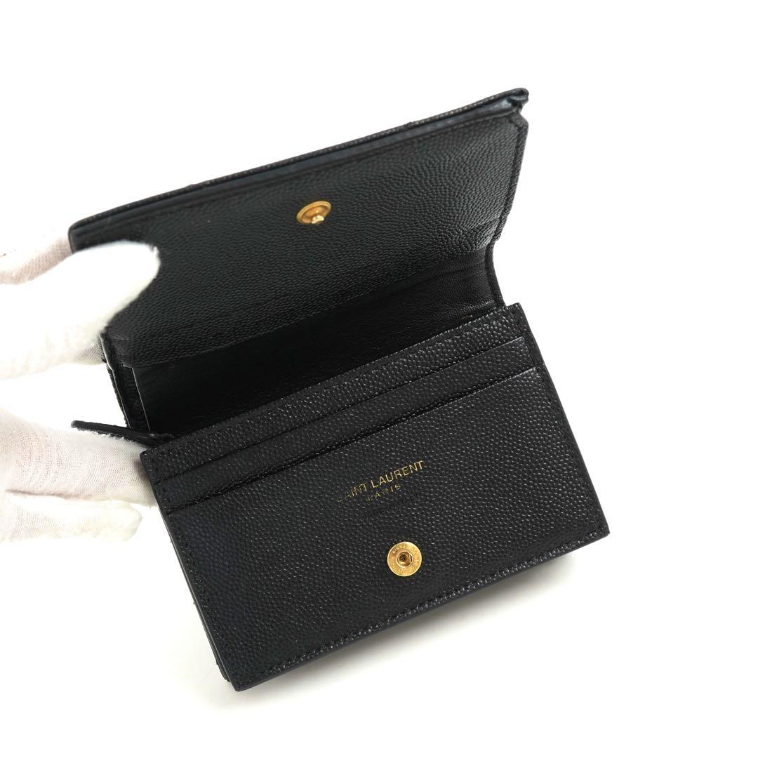 ✨新品未使用✨　Yves Saint Laurent ミニ財布　キルティング
