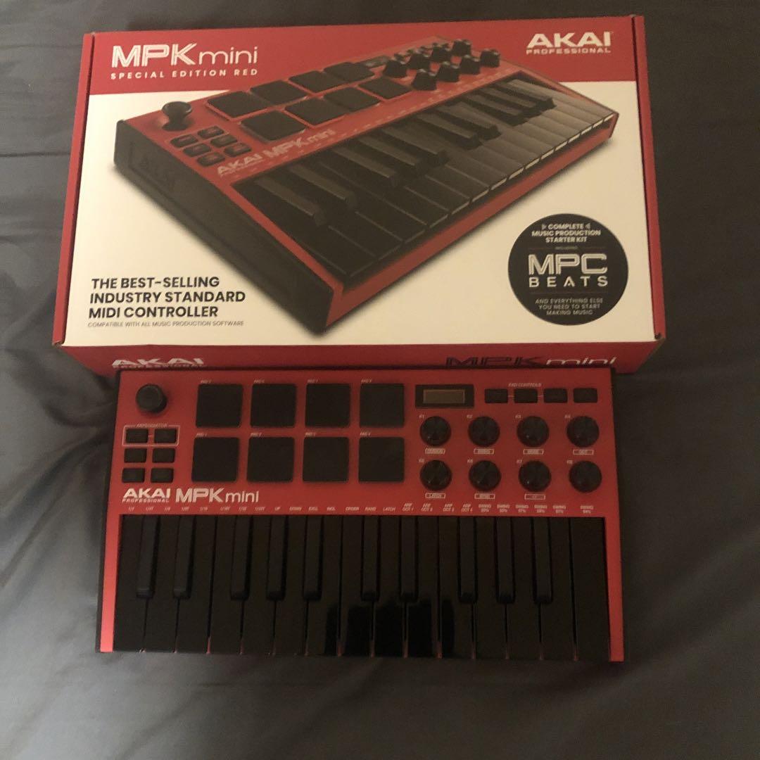AKAI MPK mini SPECIAL EDITION RED 本体