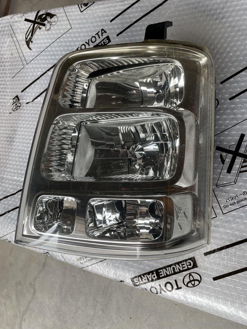 エブリィワゴン DA64W 純正 左ヘッドライト HID 後期 ヘッドランプ
