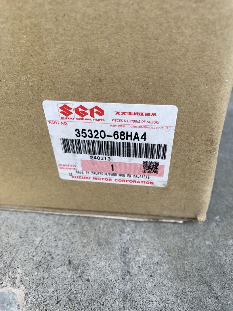エブリィワゴン DA64W 純正 左ヘッドライト HID 後期 ヘッドランプ