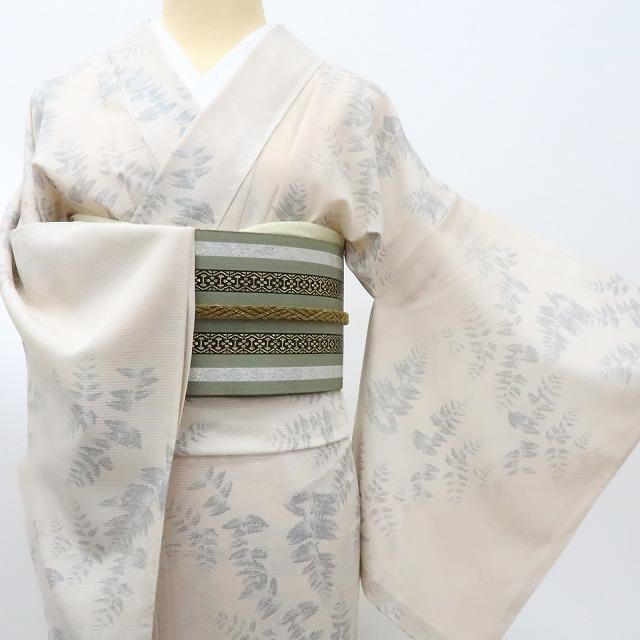 Y3123◆新品 洗える夏着物 さんび謹製 絽 仕付け糸付 小紋