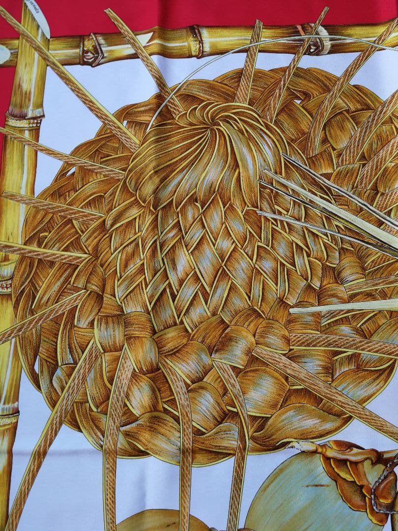 エルメス　HERMES 　スカーフ　カレ90　クレオルの楽園