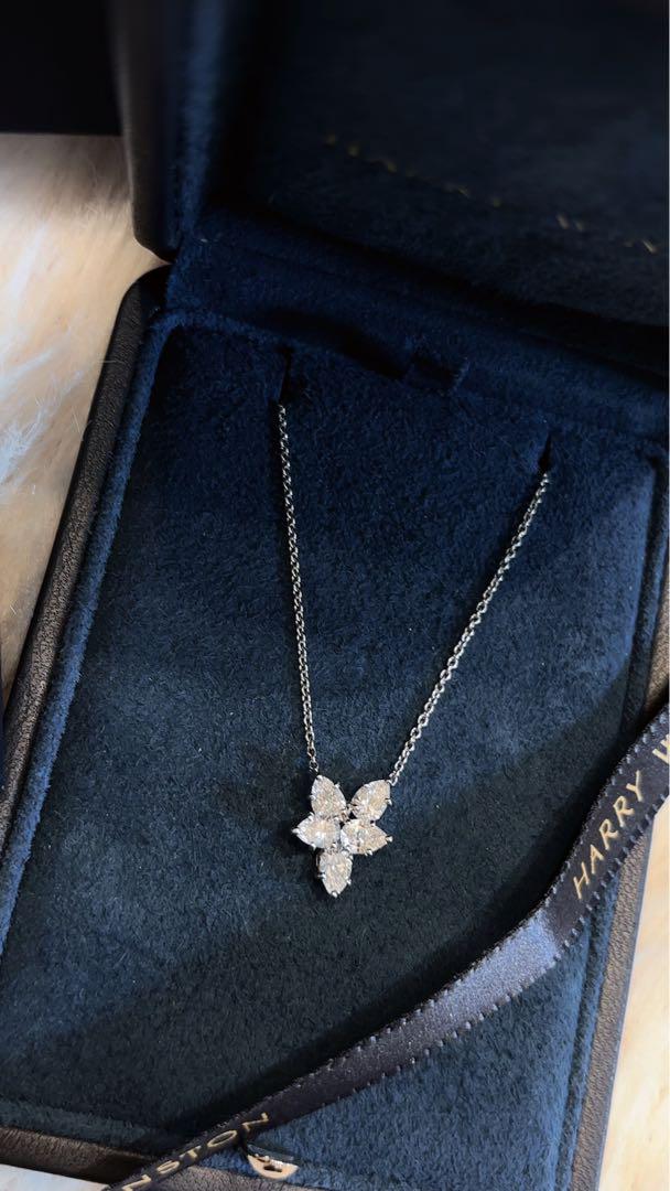 HARRY WINSTON クラスタースモール ネックレス