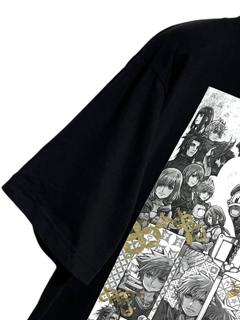 美品　レア　キングダムハーツ20周年記念Tシャツ ブラック　サイズフリー