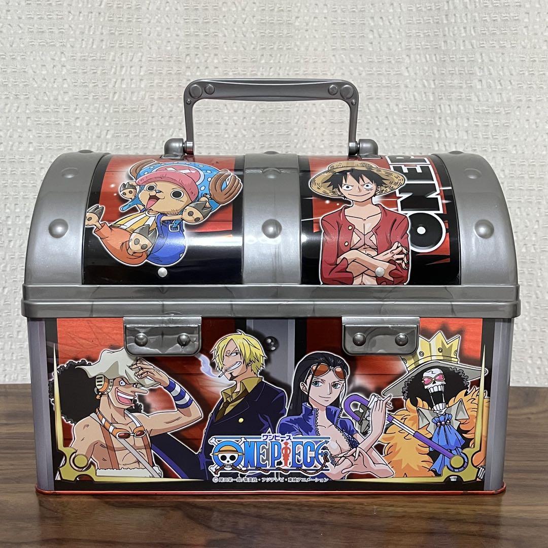 ワンピース キャラクター収納ボックス　缶ケース ワンピース キャラクター収納ボックス 缶ケース