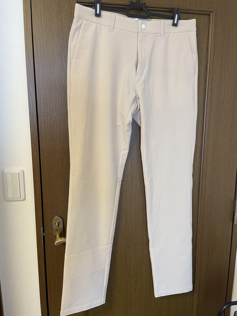 le coq sportifベージュ ゴルフパンツ