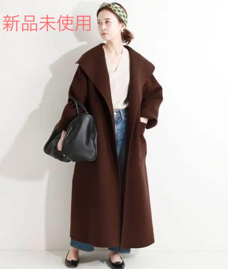 新品【IENA LA BOUCLE】ダブルフェイス オーバーコート 新品【IENA LA BOUCLE】ダブルフェイス オーバーコート