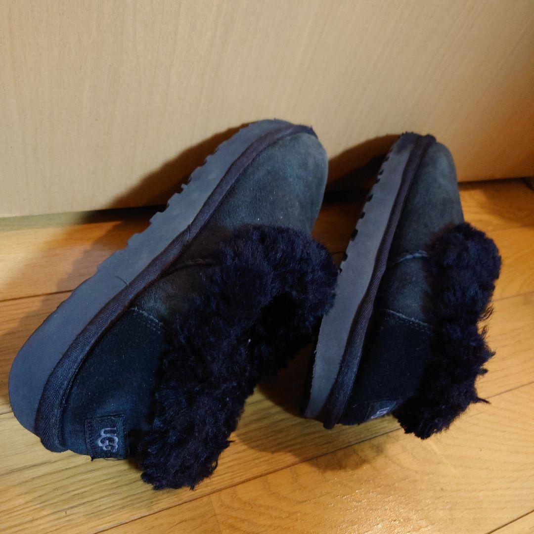 中古・古着通販】UGG (アグ) ムートンブーツ ブラック サイズ