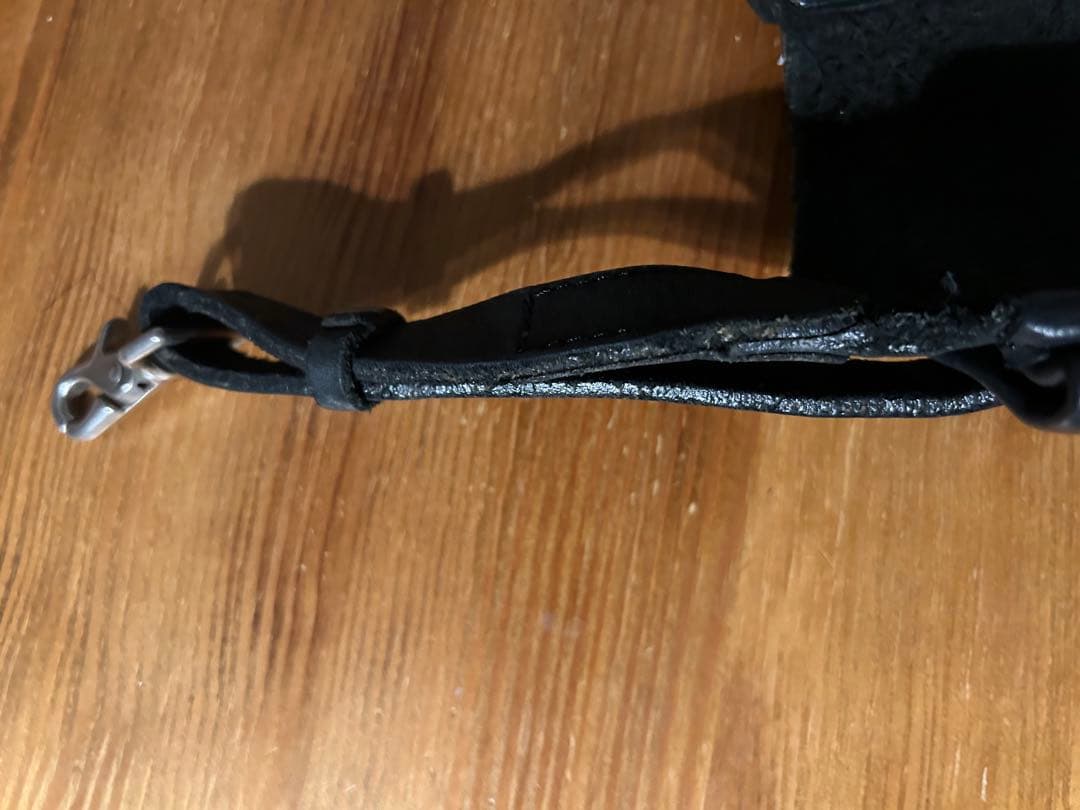 イサムカタヤマ バックラッシュ レザー ウエストバッグ ポーチ イサムカタヤマ バックラッシュ レザー ウエストバッグ ポーチ