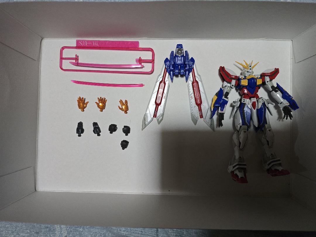 1/144RGゴッドガンダム＆拡張パーツセット　説明書付　完成品