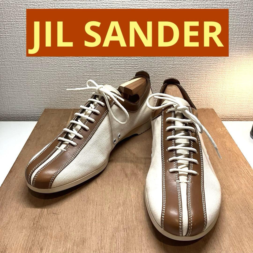 極美品 試着程度 JIL SANDER スニーカー ジルサンダー シューズ 靴