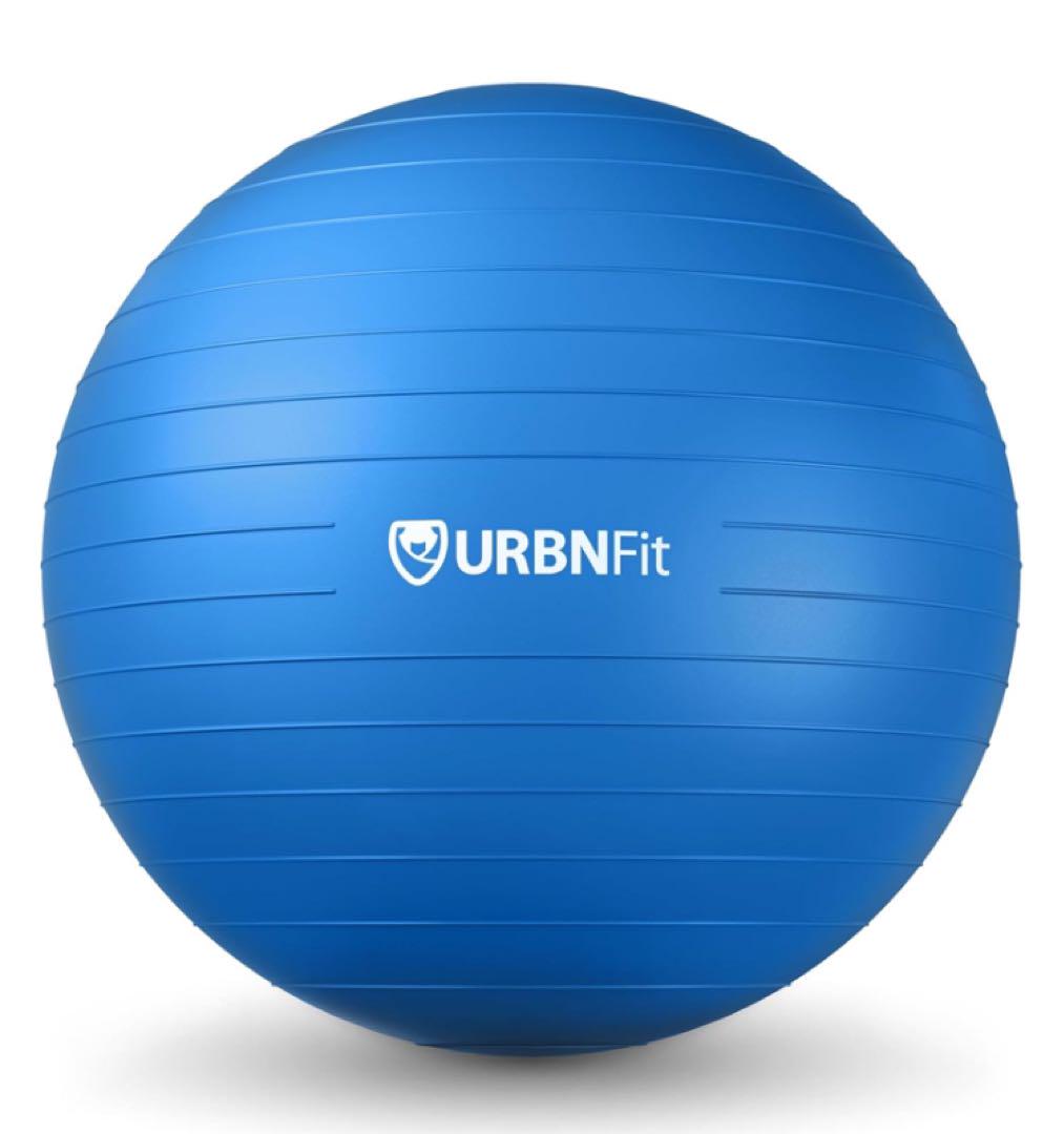 URBNFit バランスボール 65cm スポーツ エクササイズ ボール