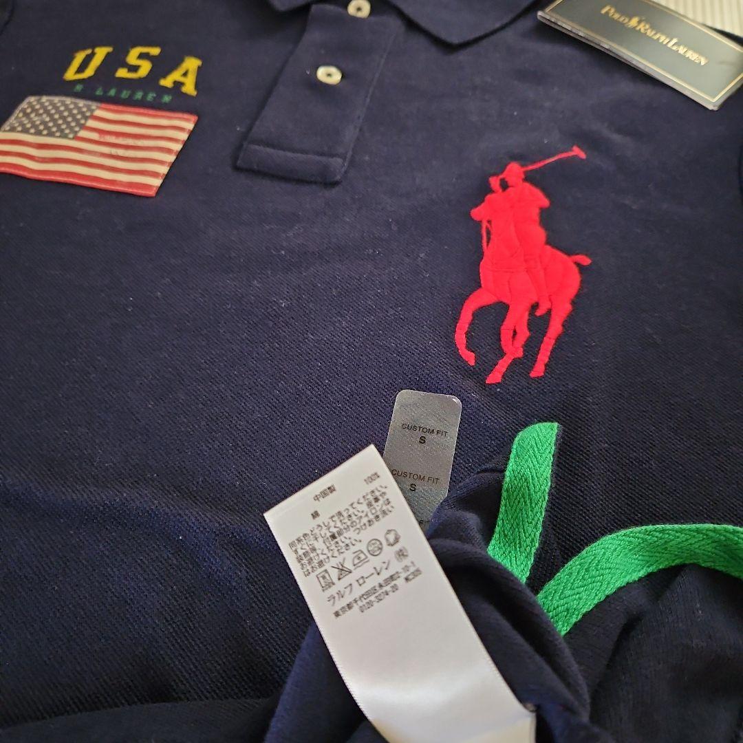未使用❕POLO 星条旗 BIGPONY ネイビー ポロシャツ XS 未使用❕POLO 星条旗 BIGPONY ネイビー S - メルカリ