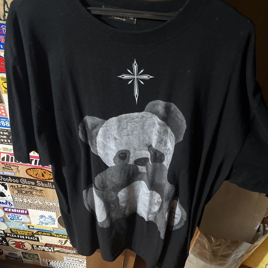 トラバストーキョー Furry panda BIG Tee