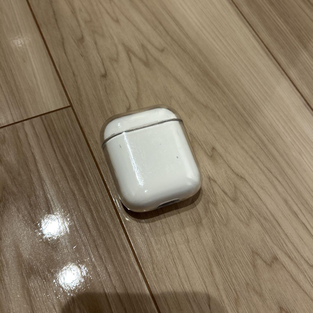 AirPods本体 第2世代ホワイト＋透明カバーセット