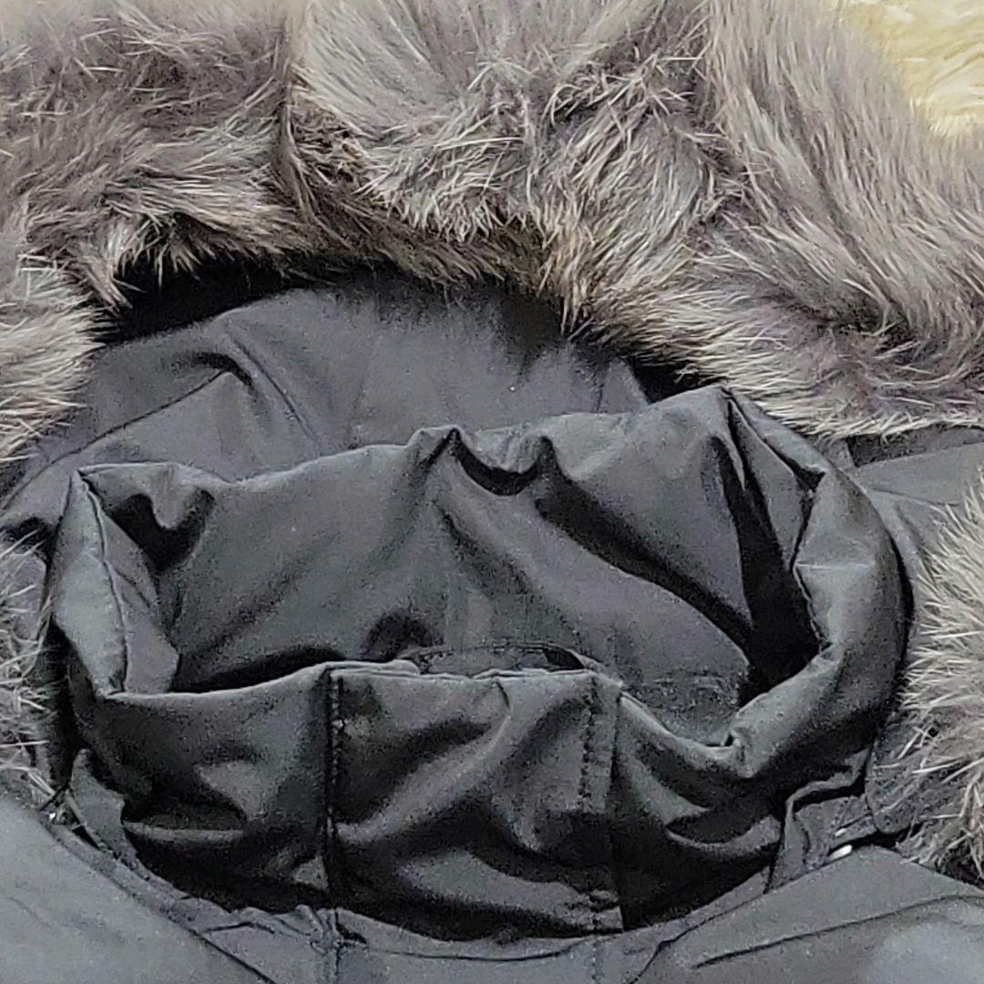 美品✨ アクアスキュータム ロング ダウンコート フード付き フォックス 黒 美品✨ アクアスキュータム ロング ダウンコート フード付き フォックス 黒