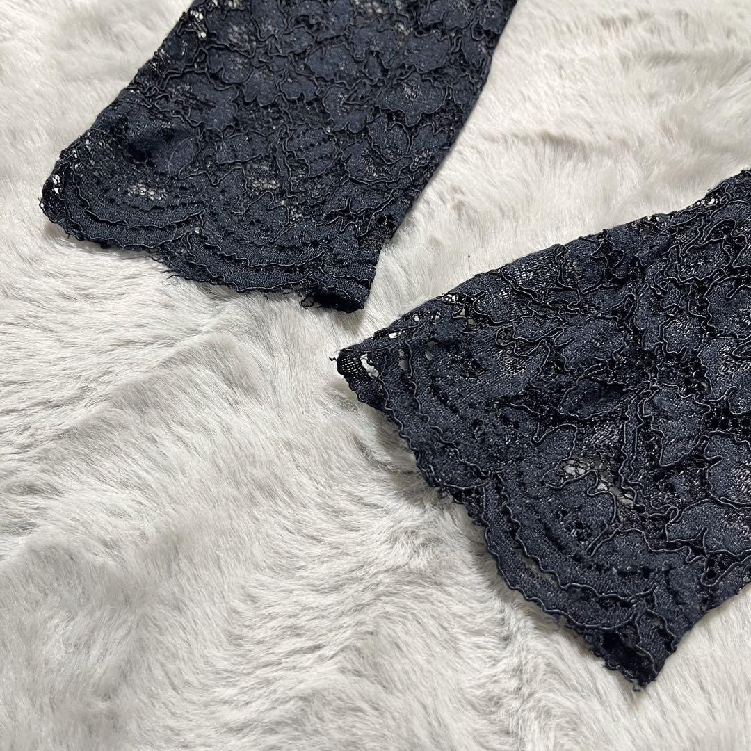 美品 ダイアンフォンフォステンバーグ　カシュクールワンピース レース