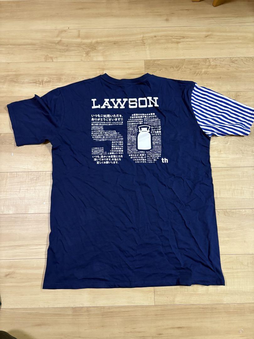 LAWSON 50周年記念 Tシャツ ネイビー - メルカリ