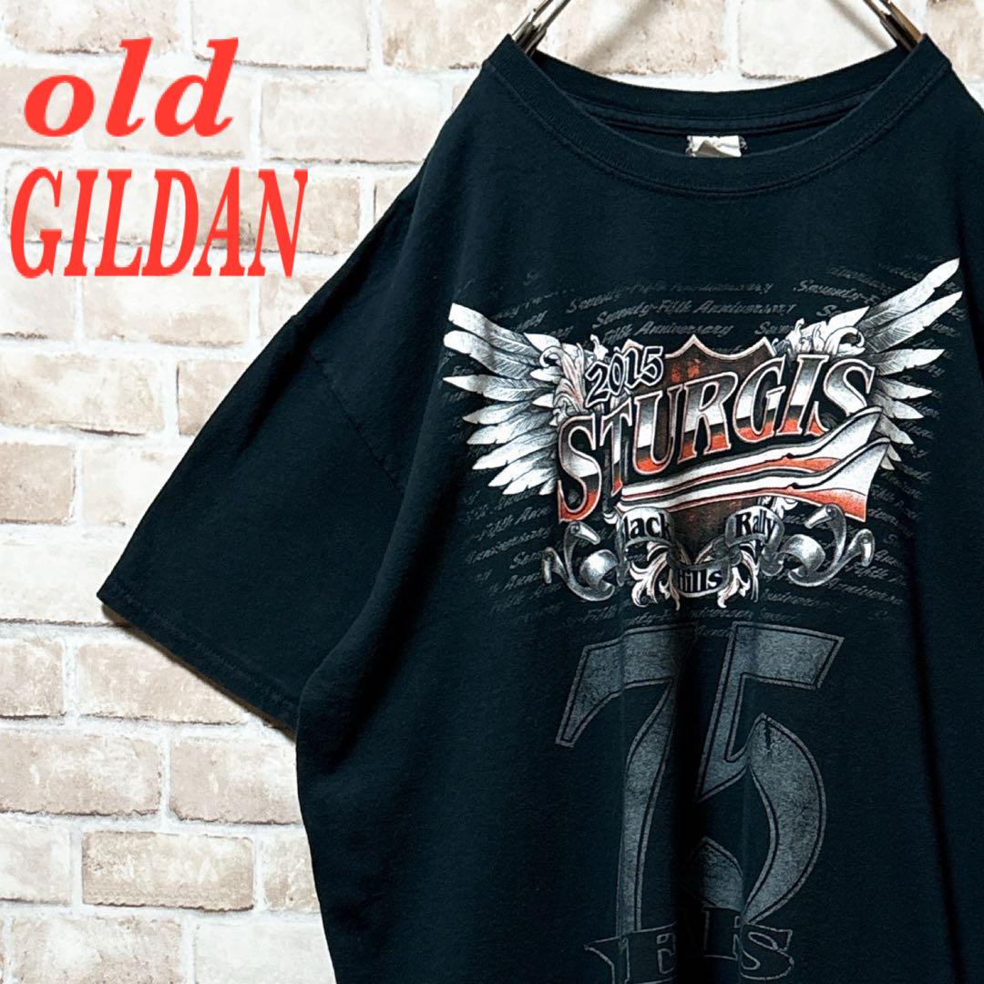 ☆2015 STURGIS☆ GILDAN☆ギルダン☆前後☆ビックプリント☆XL