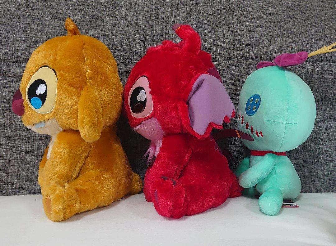 うるりぃみぃ　ぬいぐるみ　【スティッチ】　ルーベン　リロイ　スクランプ　3種 ルーベン&リロイ&スクランプ うるりぃみぃ ぬいぐるみ｜プライズ