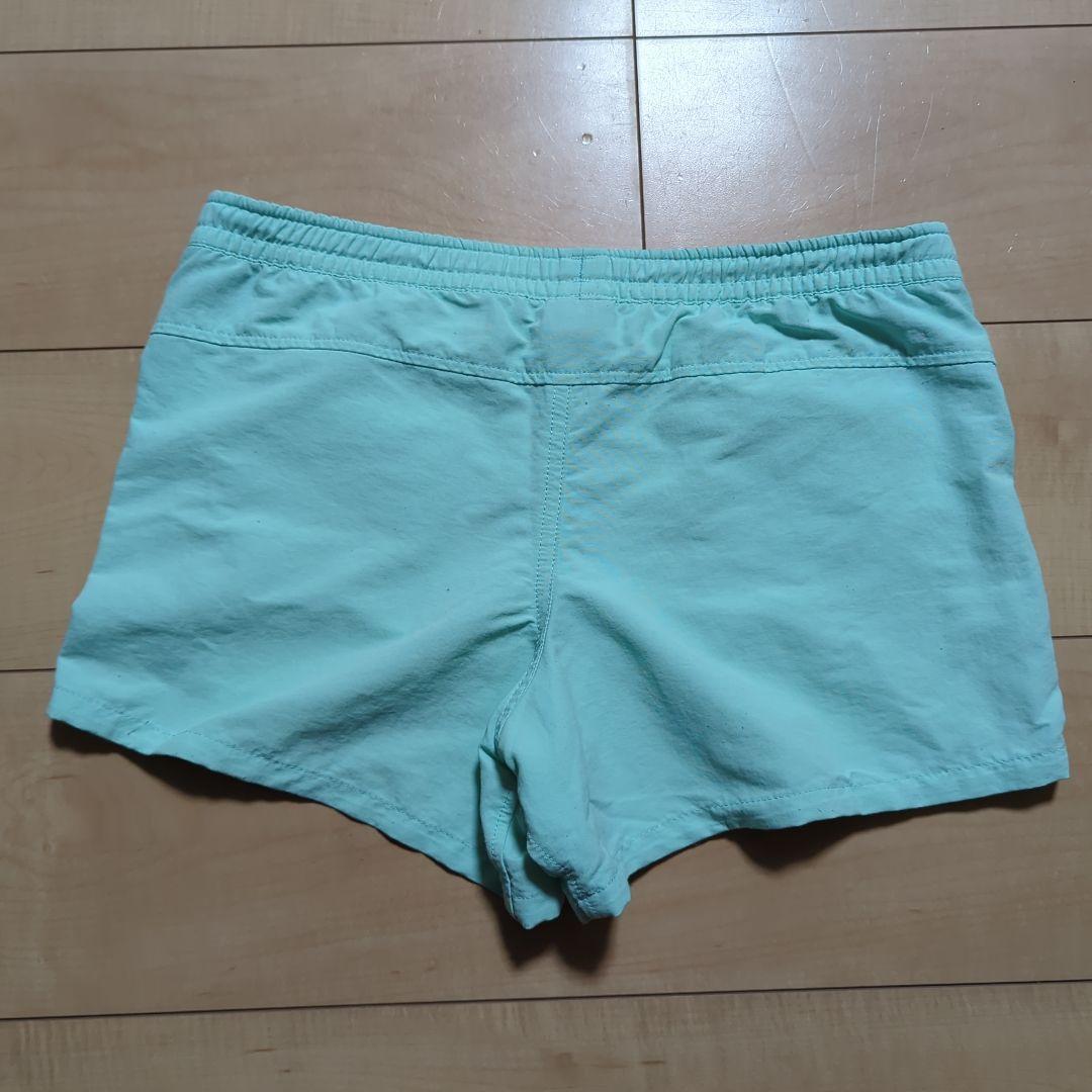 Patagonia ミントグリーン キッズショートパンツ - メルカリ