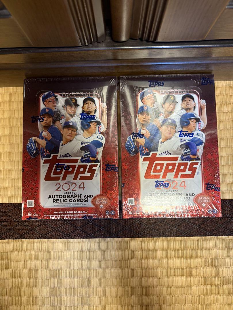2箱　未開封　Topps 2024 Baseball Japan Edition