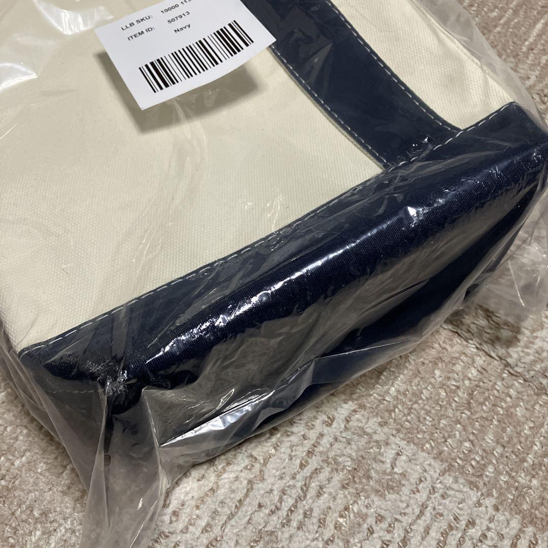 新品　未使用　エルエルビーン　シリンダートート　LL bean ネイビー