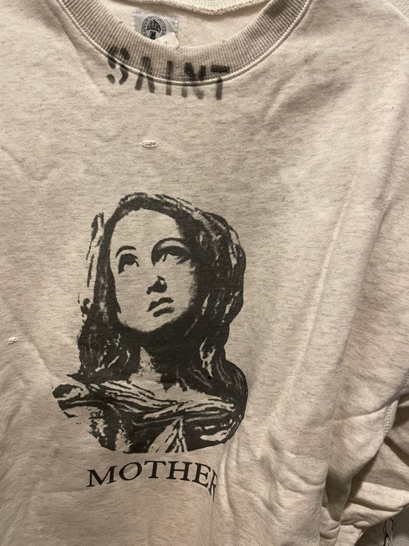 SAINT Michael × 河村康輔 裏起毛スウェット セイントマイケル MM・SAINT Mxxxxxx