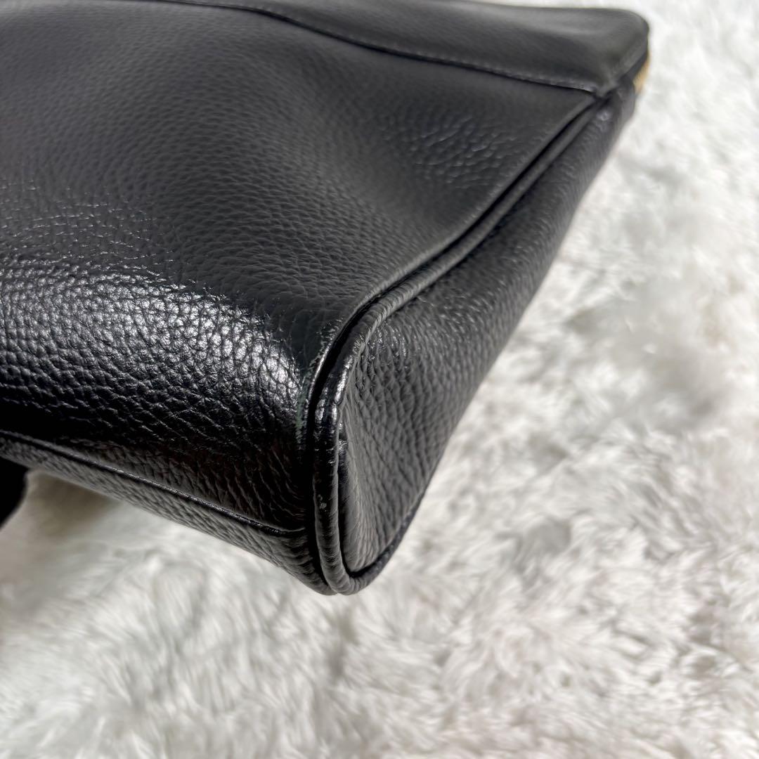 【美品】 トフアンドロードストーン ブリーフ 黒 金具 メンズ ビジネス