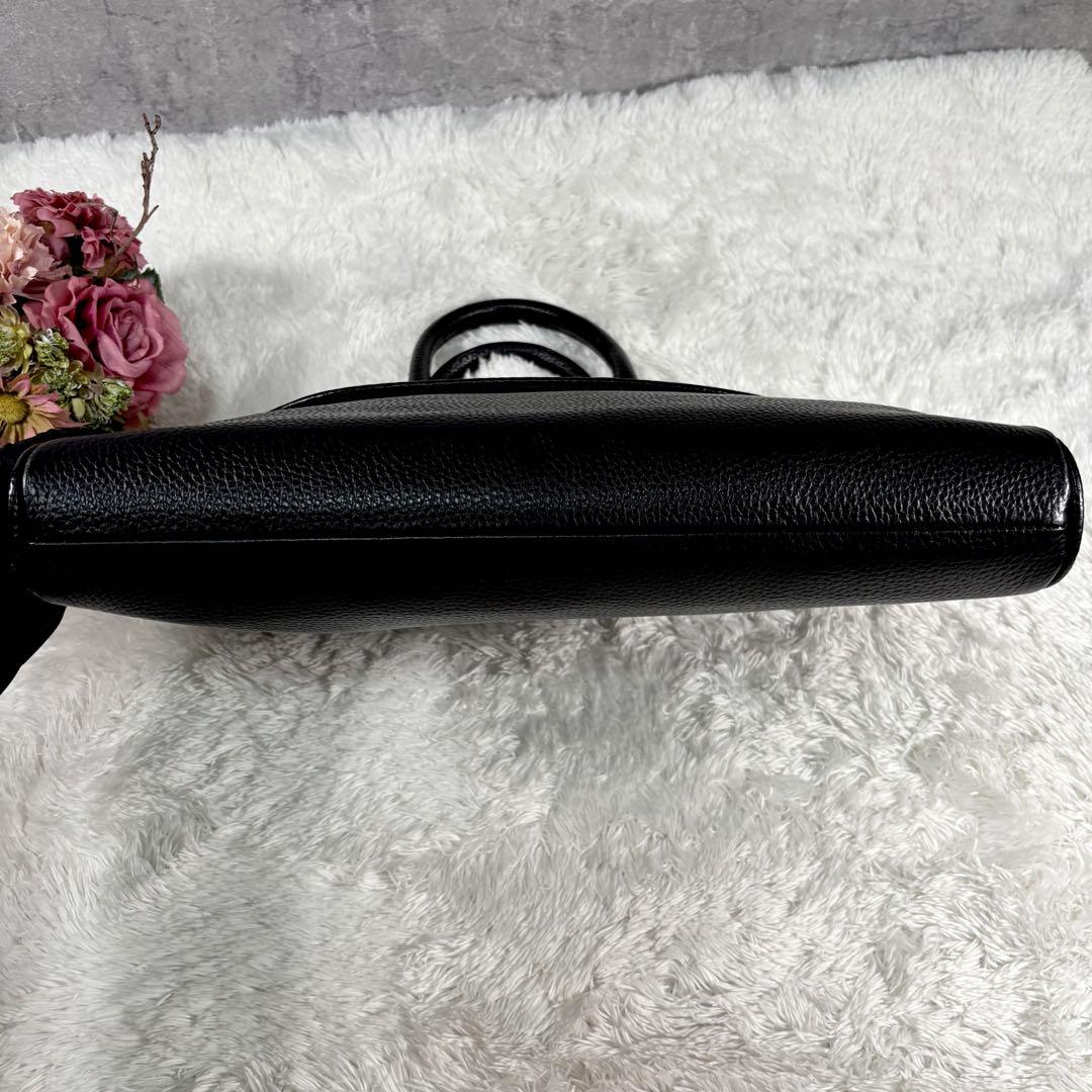 【美品】 トフアンドロードストーン ブリーフ 黒 金具 メンズ ビジネス