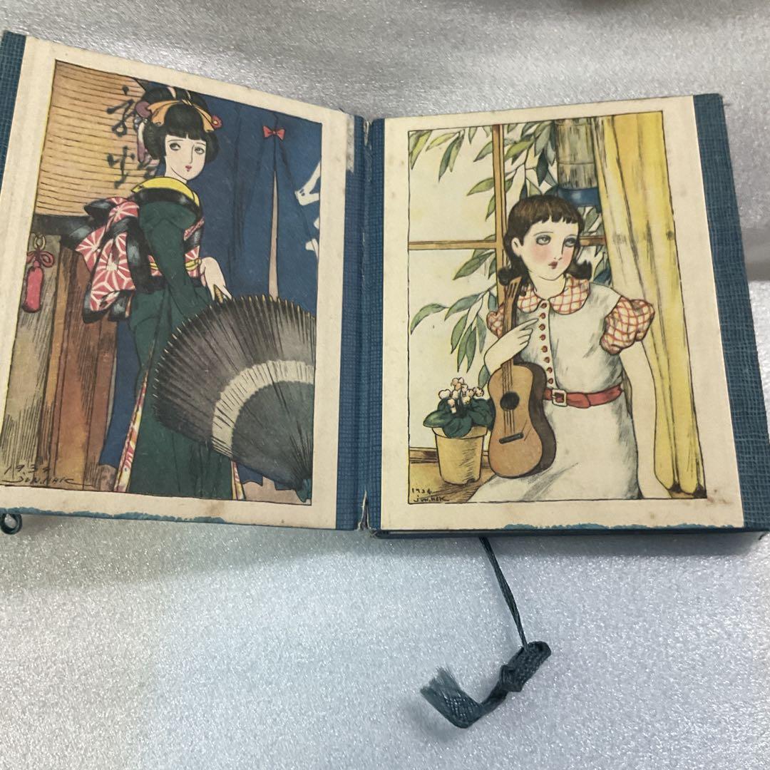 昭和初期 少女の友附録【春への贈もの】中原淳一画　ふろく
