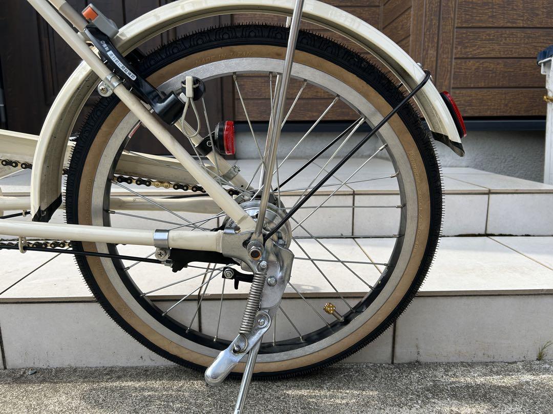 ⭐︎【美品】ブリヂストン　ベガス　ミニベロ自転車 アイボリー　直接引き渡し希望⭐︎