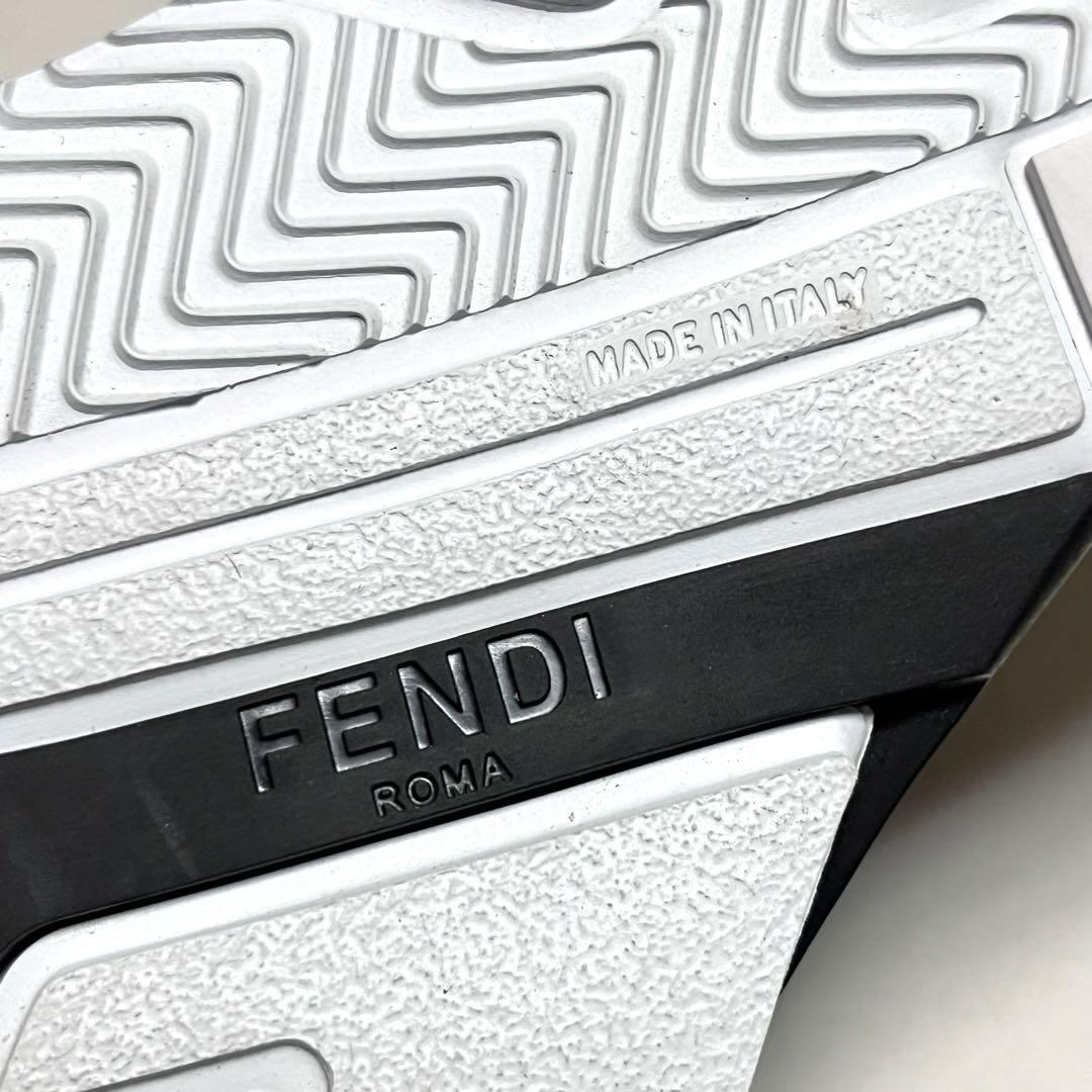 FENDI × Marc Jacobsスニーカー ホワイト ロゴ ズッカ柄 美品