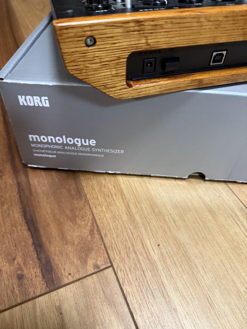 KORG monologue アナログシンセサイザー moog風ノブ仕様