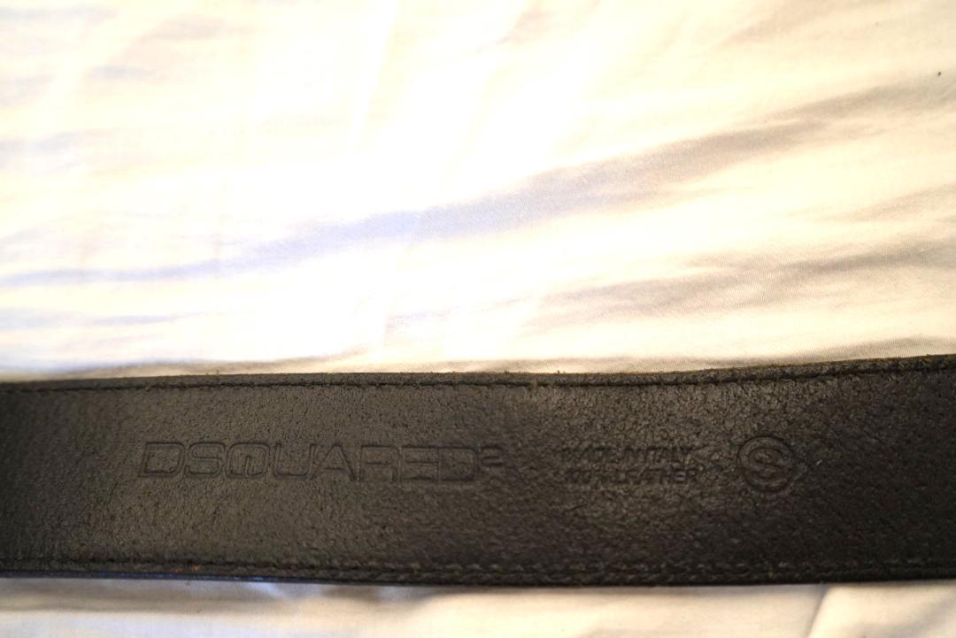 Dsquared2 パームツリー レザーベルト
