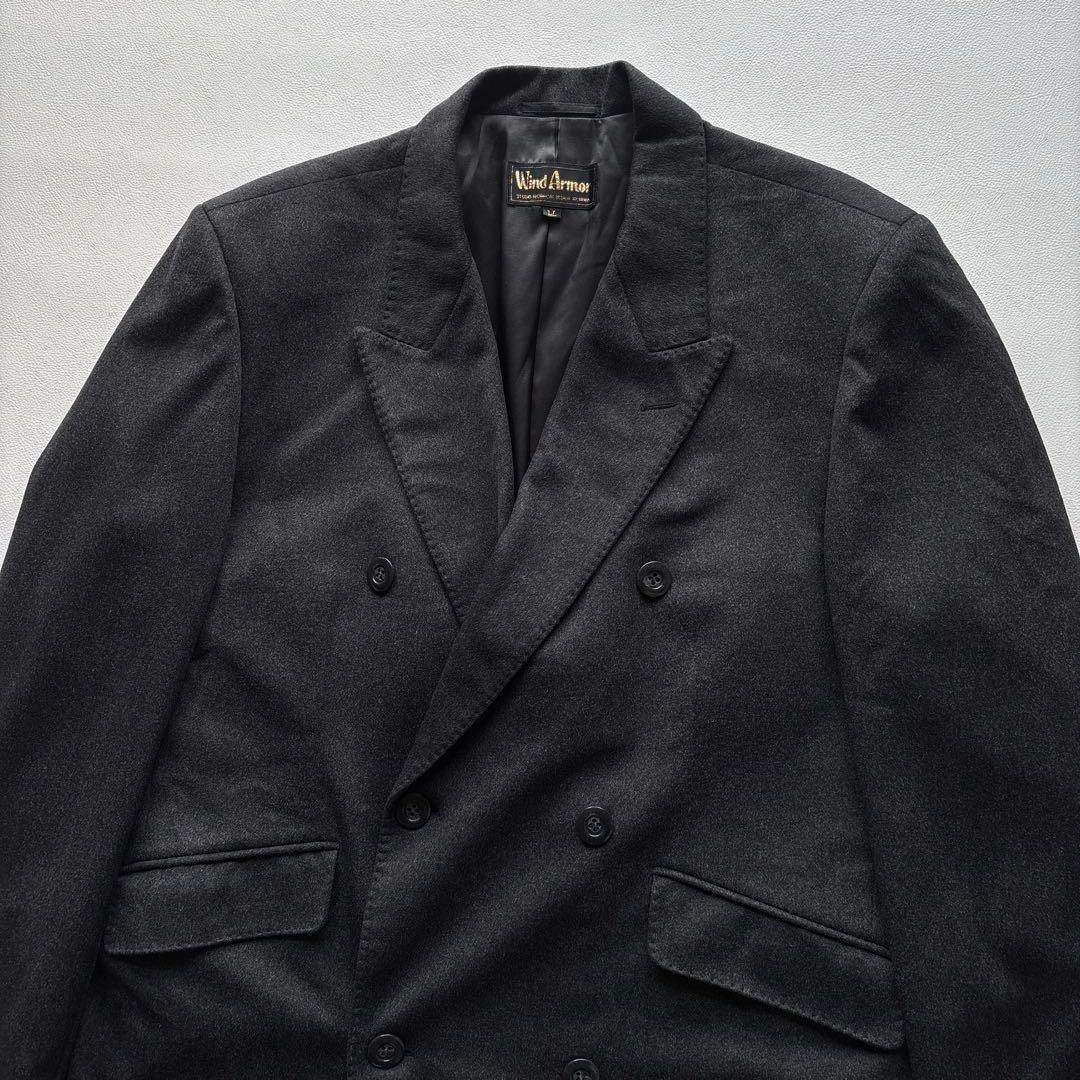 【未使用級✨】Wind Armorカシミヤ100% ダブルチェスターコート XL