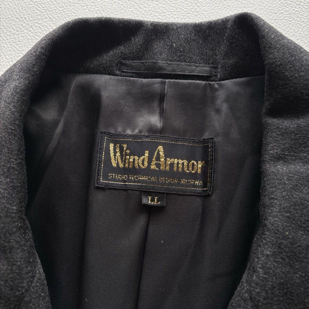 【未使用級✨】Wind Armorカシミヤ100% ダブルチェスターコート XL