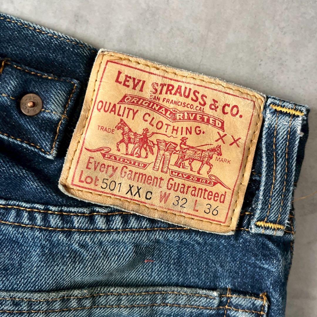 90s LEVI'S 501XXc SELVEDGE DENIM W32 L36
