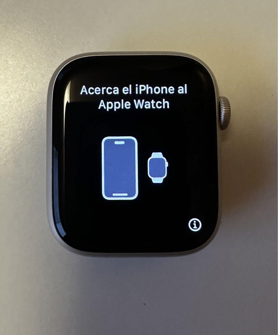 AppleWatchSeries7 45mm スターライト GPS