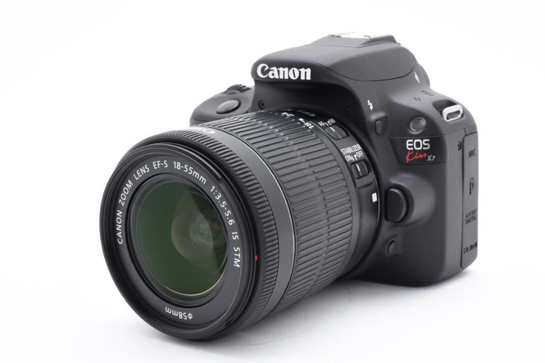 ほぼ新品■ショット数52回■Canon キャノン EOS Kiss X7