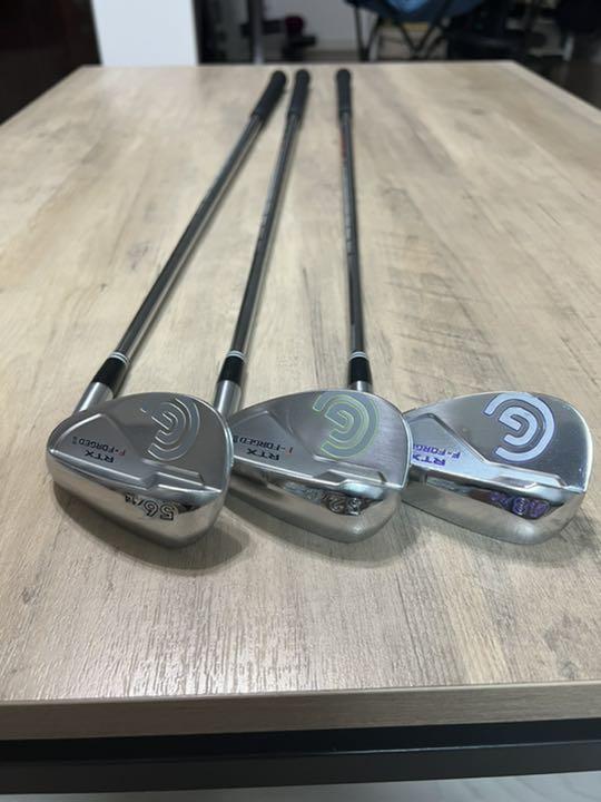 Cleveland RTX F-FORGED Ⅱ 48°52°56° セット