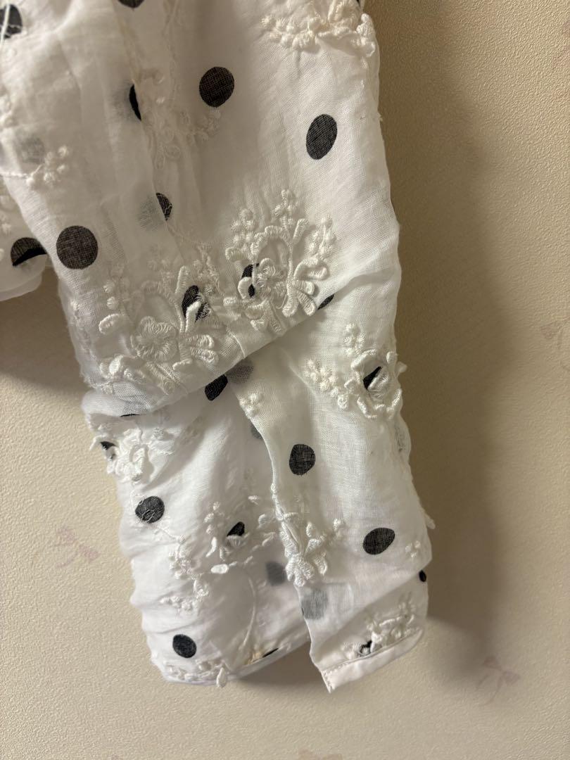 crinkle crinkle crinkle フラワー立体刺しゅう ボレロ