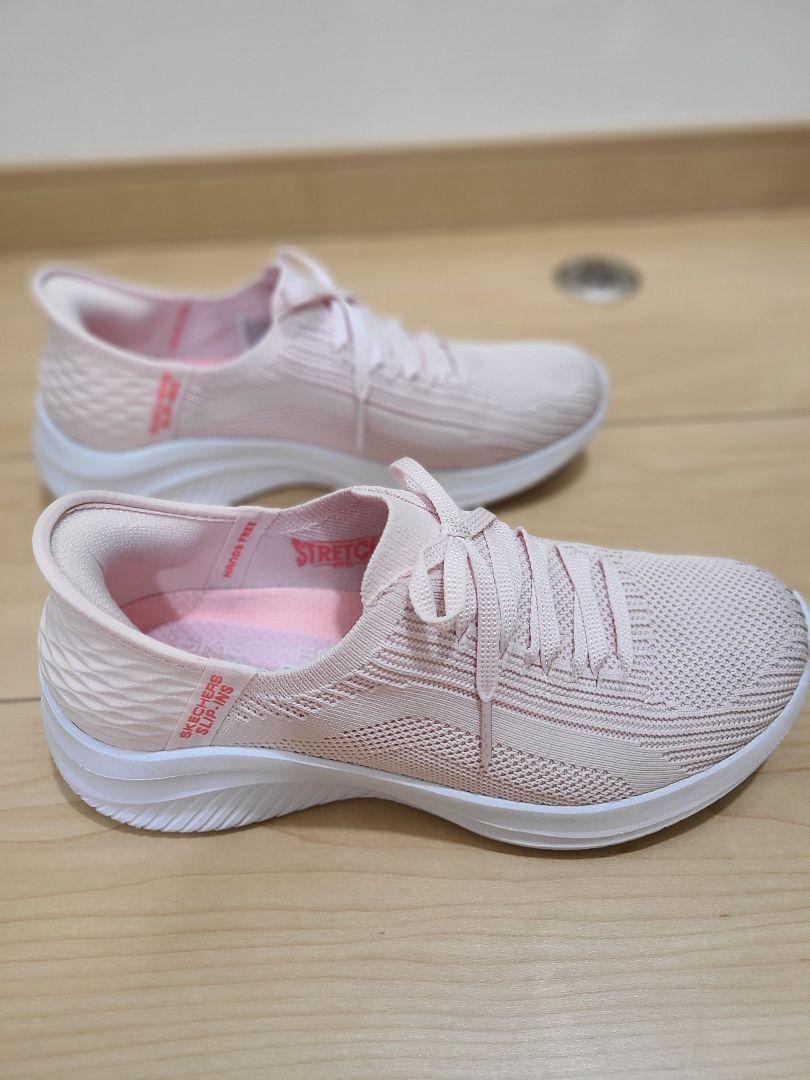 スケッチャーズウルトラフレックス3.0  Slip-ins ピンク24.5cm