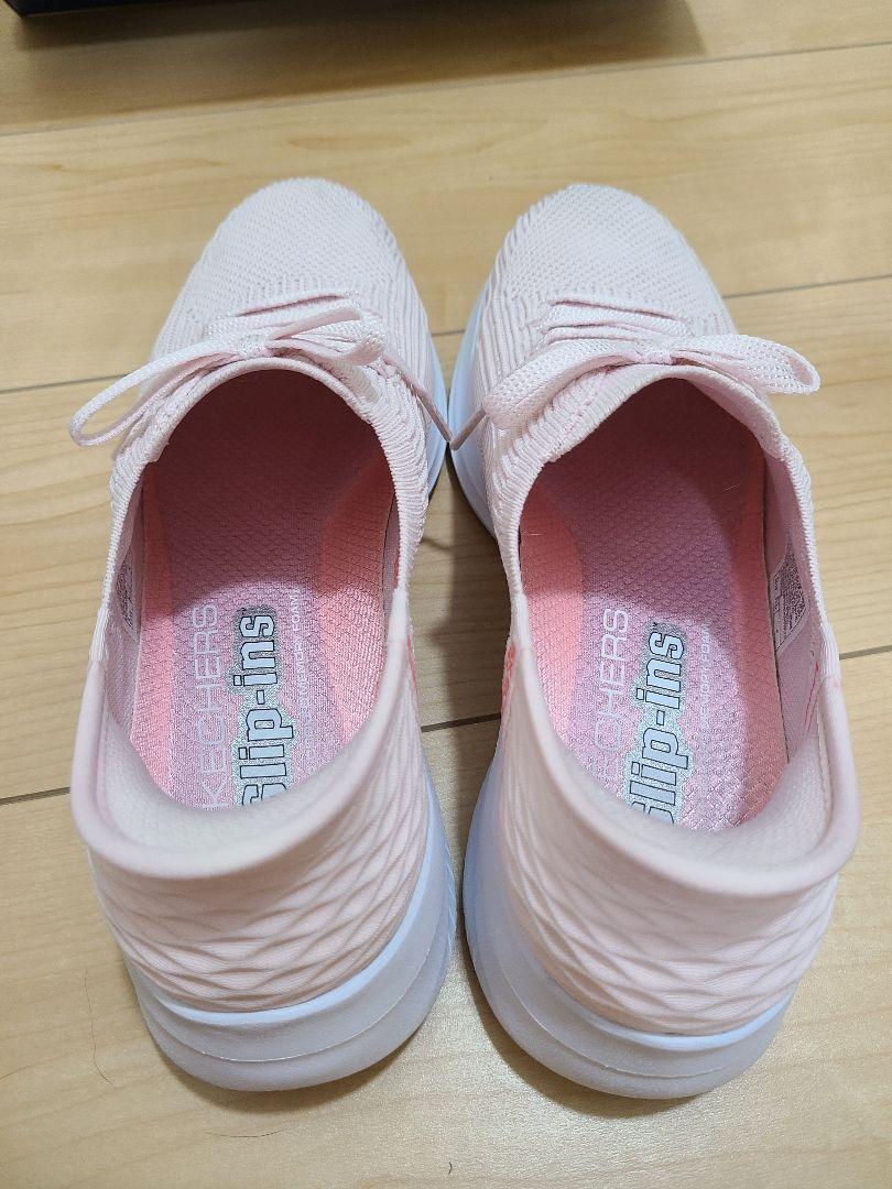 スケッチャーズウルトラフレックス3.0  Slip-ins ピンク24.5cm