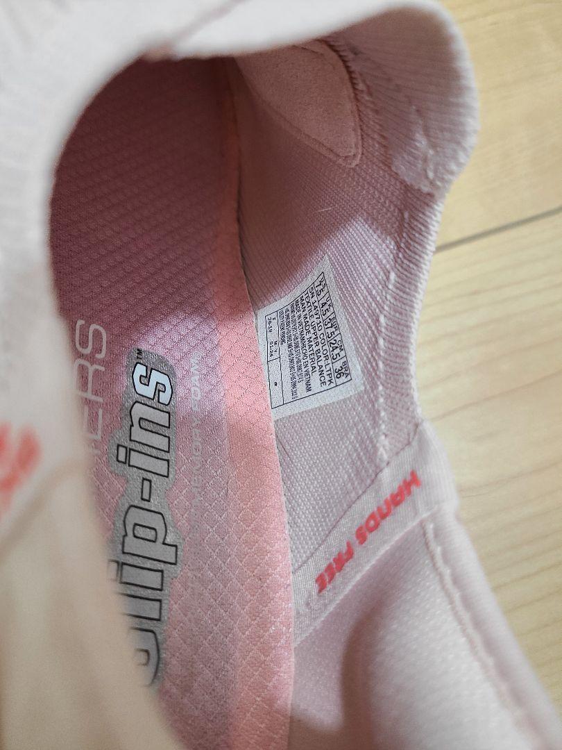 スケッチャーズウルトラフレックス3.0  Slip-ins ピンク24.5cm